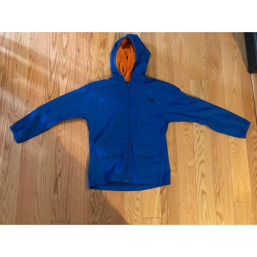 Osh Kosh B’gosh Kids Boys Blue Hoodie Full Zip Up Jacket Size 8